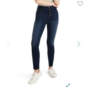 Madewell 10 Inch High-rise Skinny